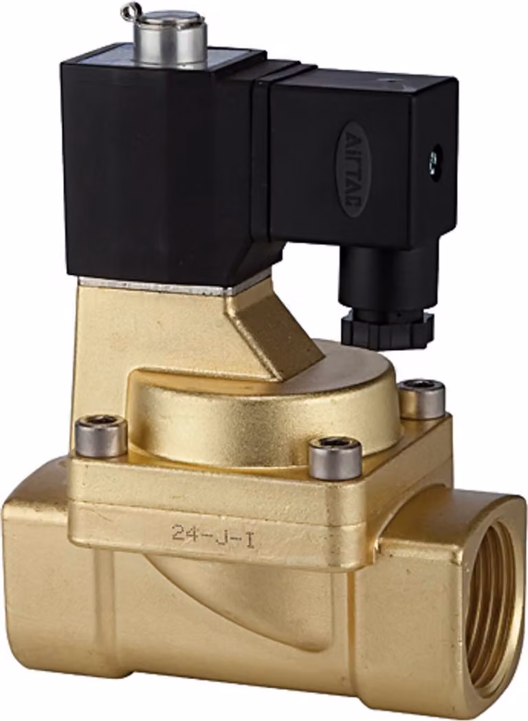 Riegler 2/2 vie MV, MS, NO, preimpostato, 24 V DC, G 3/4, PN 0,5-7 bar