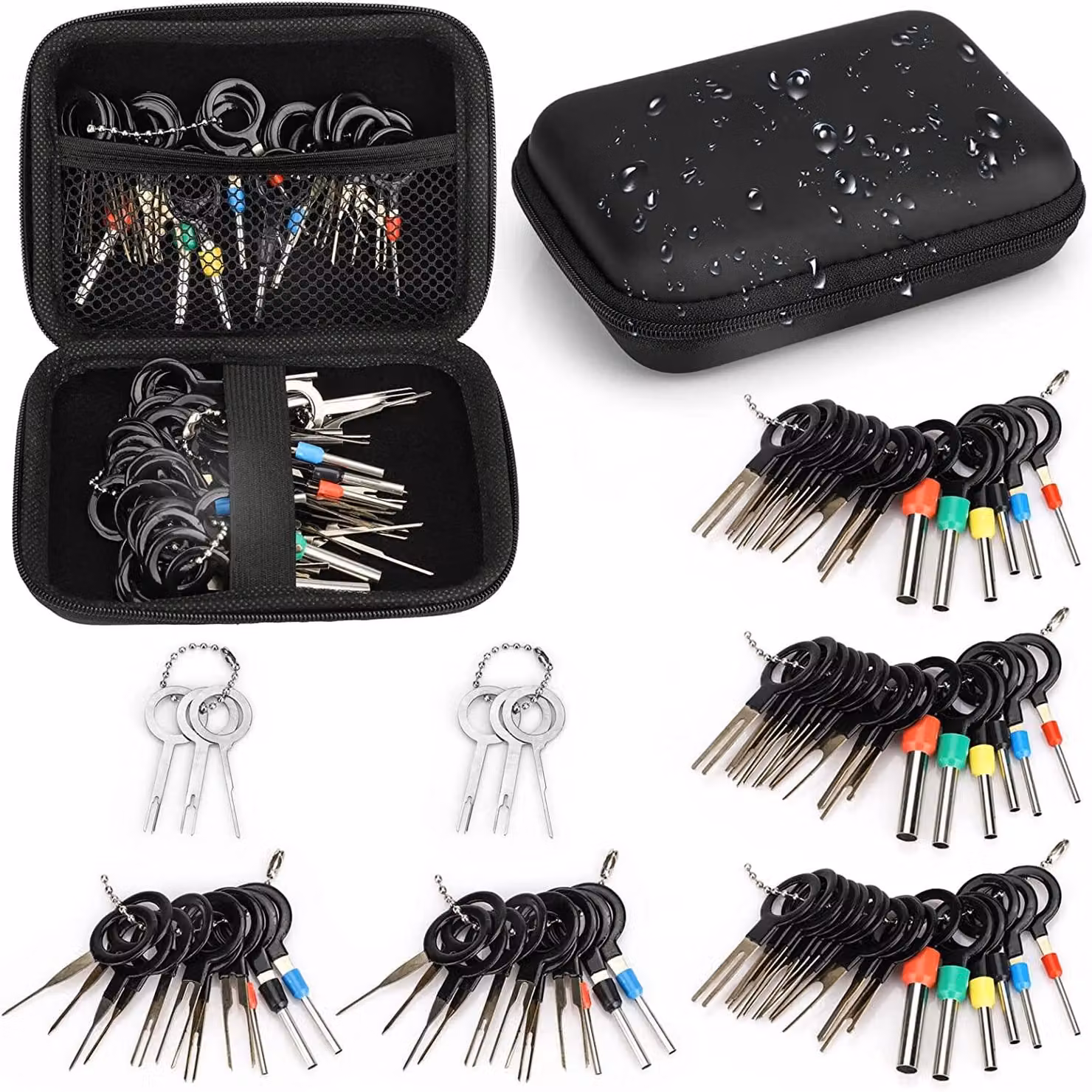 Set di strumenti per la rimozione di connettori - 82 pezzi - CP020897