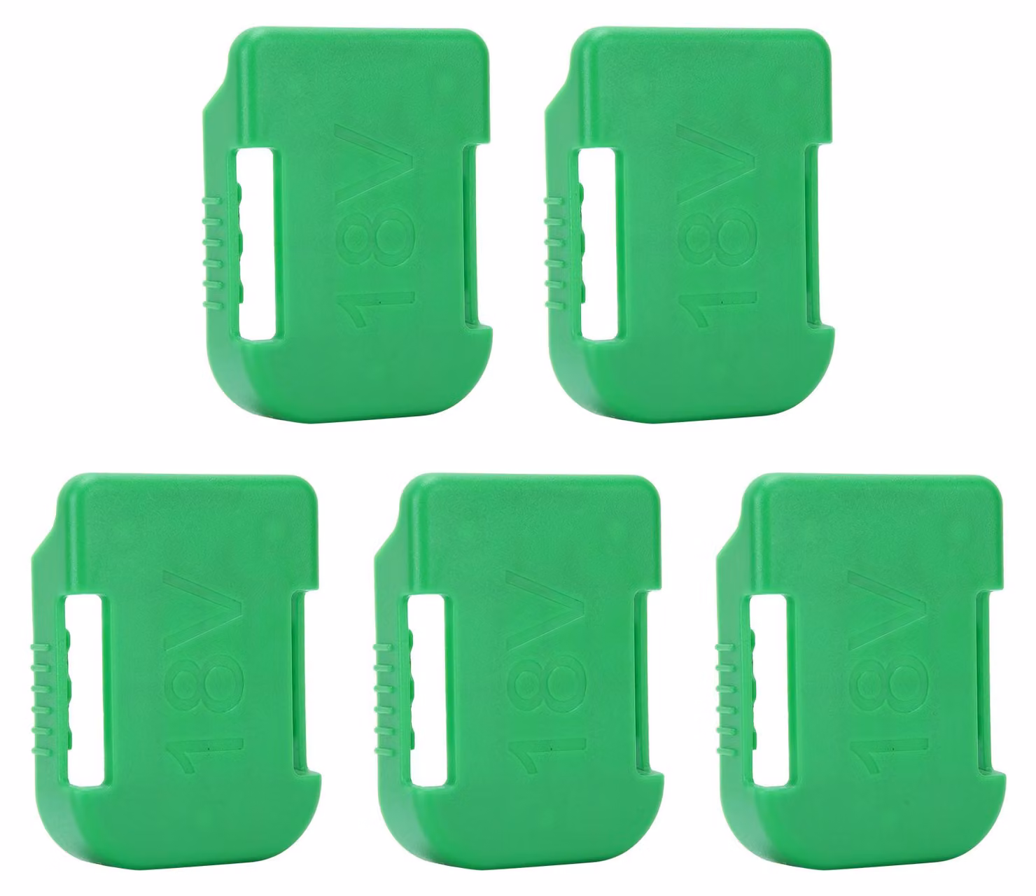 Portabatterie, slot per portabatterie, portabatterie per utensili da 18V, supporti per batterie, slot per stoccaggio batterie, portabatterie per Makita/Bosch
