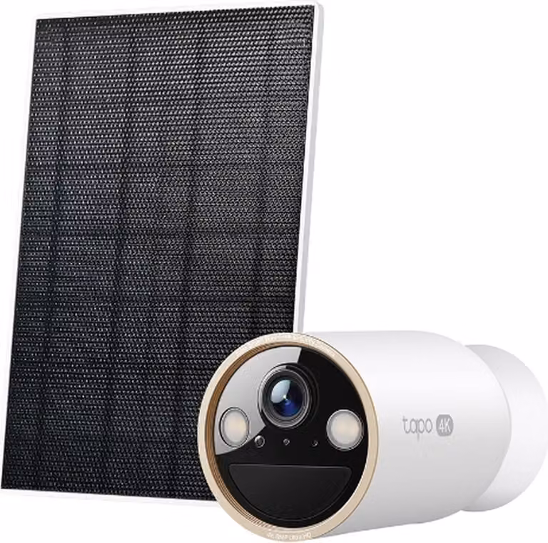 TP-LINK Tapo C460 KIT V1 - Kit telecamera di sicurezza ad energia solare - Telecamera di sicurezza di rete - Esterna - Resistente alle intemperie - Colore (giorno e notte) (Tapo C460 KIT(EU))
