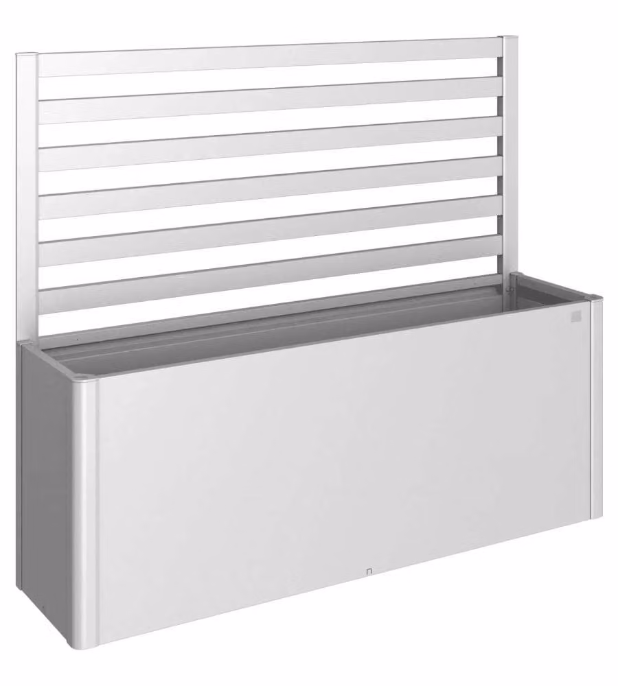 Biohort Sostegno per Piante 2m Argento Metallizzato Graticcio 91cm