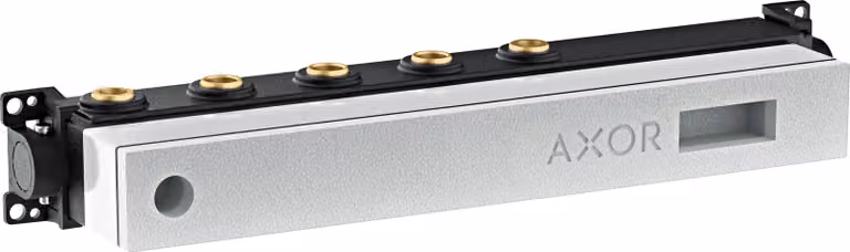hansgrohe AXOR corps de base pour module thermostat Select, 3 consommateurs, 18311180, 18311180