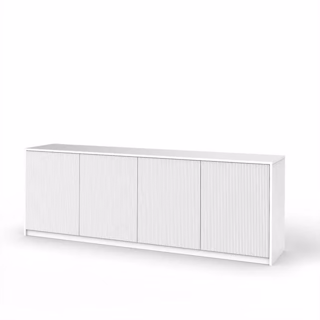 Buffet 4 ante BUDAPEST bianco