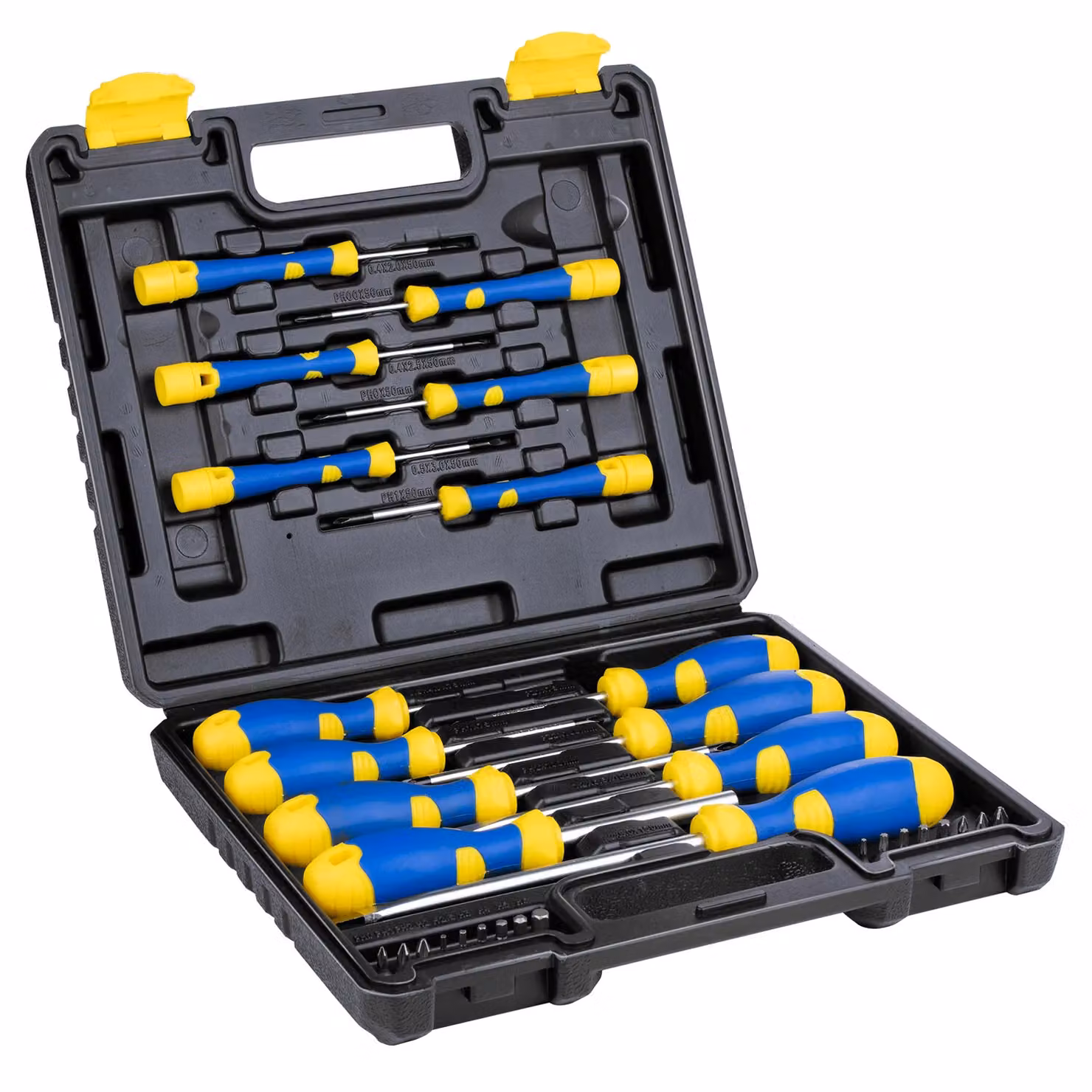 Set di Cacciaviti Manuali Powertools Kinzo Blu, 32 Pezzi – 1