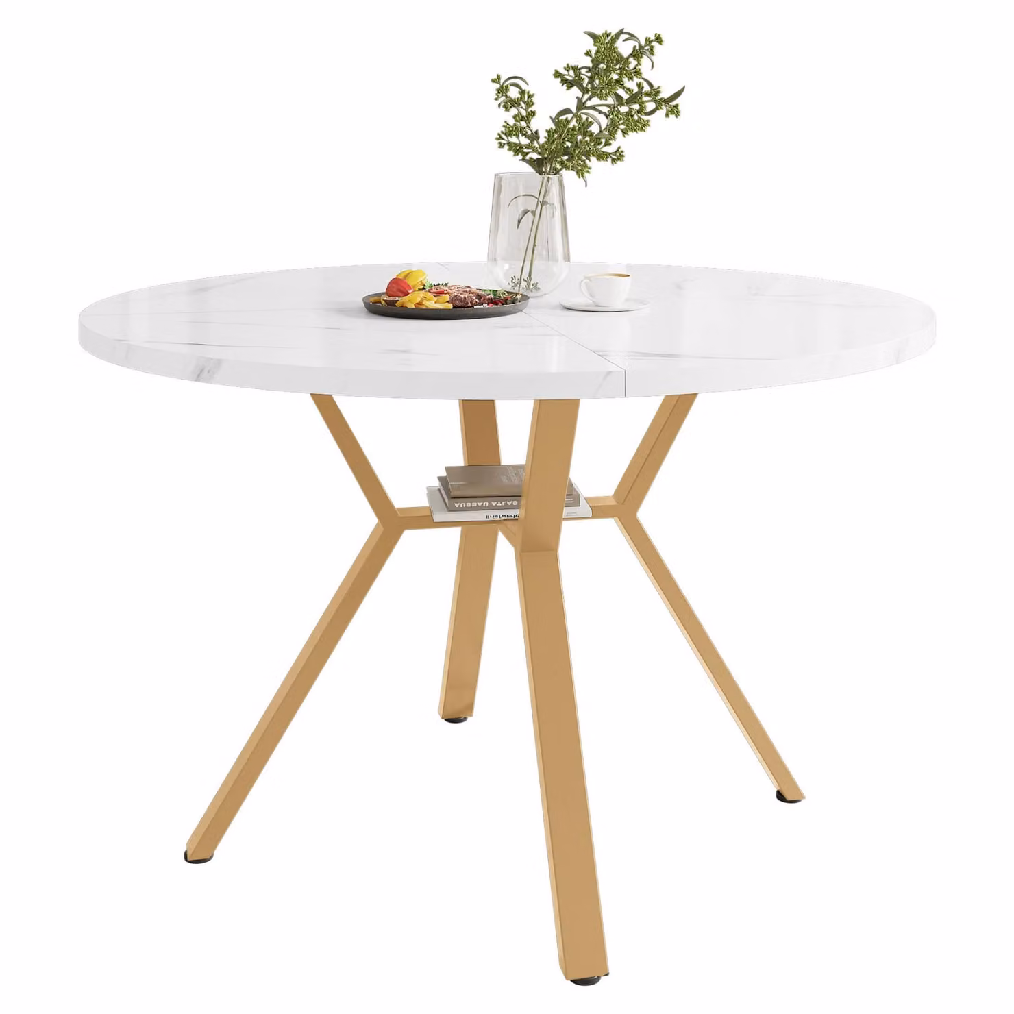 STILVORA Carrello da cucina multifunzionale bianco con rotelle e piano di lavoro ribaltabile, isola da cucina indipendente con portasciugamani e cassetti per cucina, sala da pranzo e soggiorno