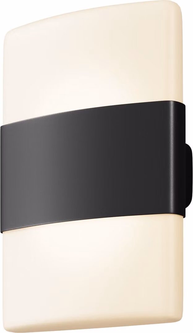 Maytoni lampada da parete per esterni Roma 12W LED, grafite, 3000K, impermeabile IP54