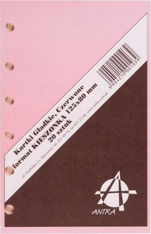 Inserto organizzatore K Clean rosso ANTRA