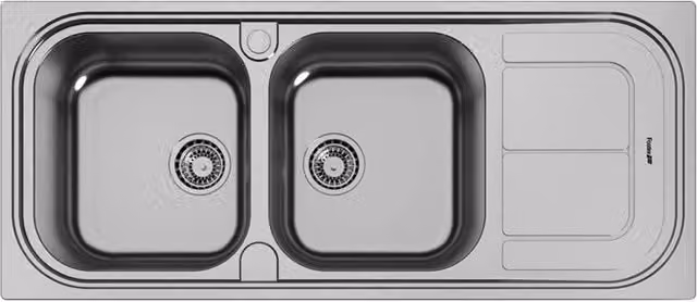 Lavello inox alien 3 basket 2v 116x50 sx