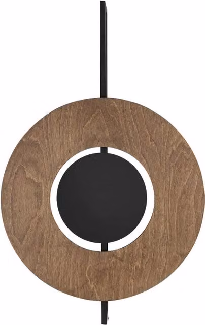 Applique Nowodvorski SUNSET 7653 legno nero GX53 2x8W