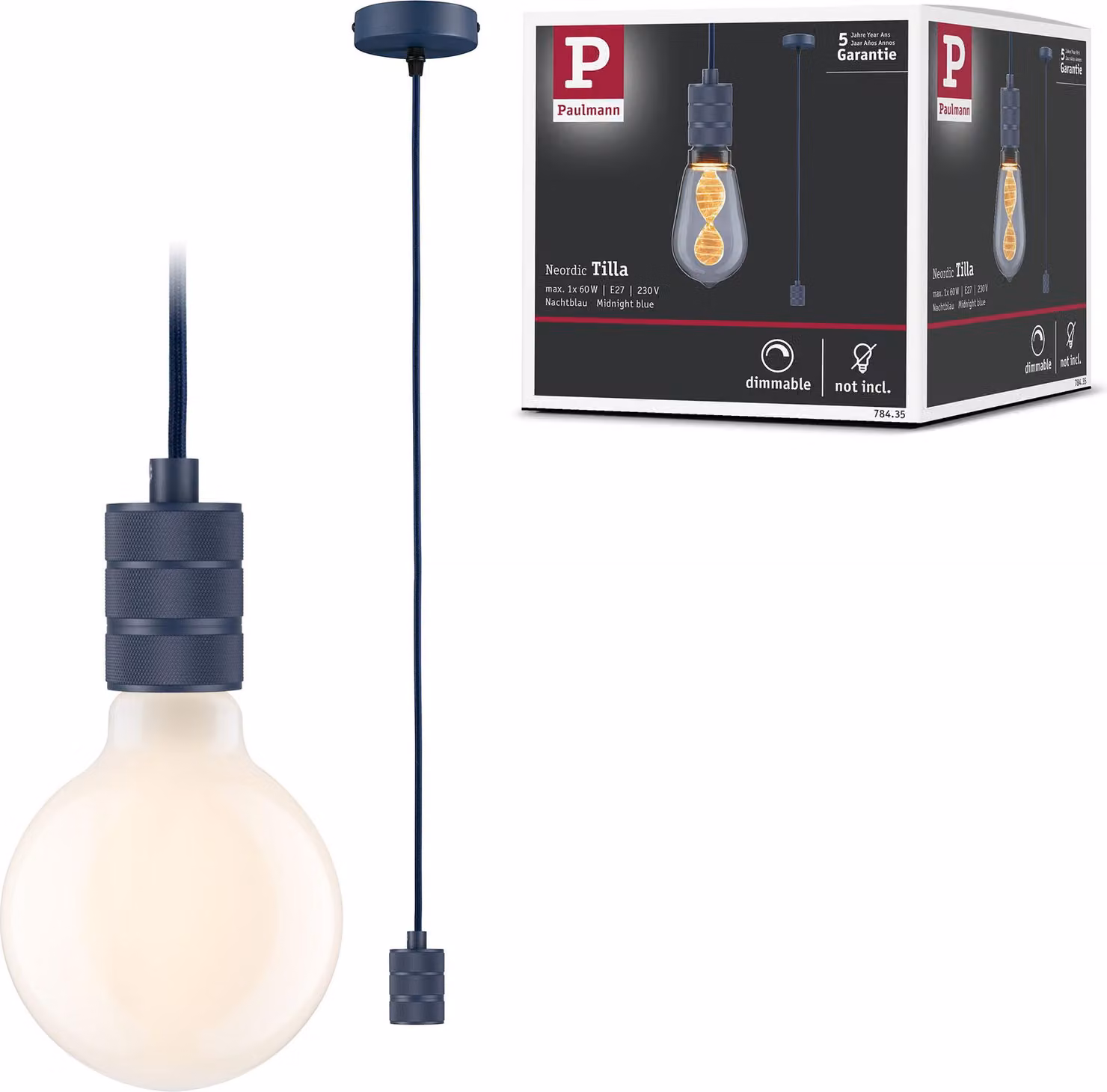 Paulmann Neordic lampada a sospensione Tilla