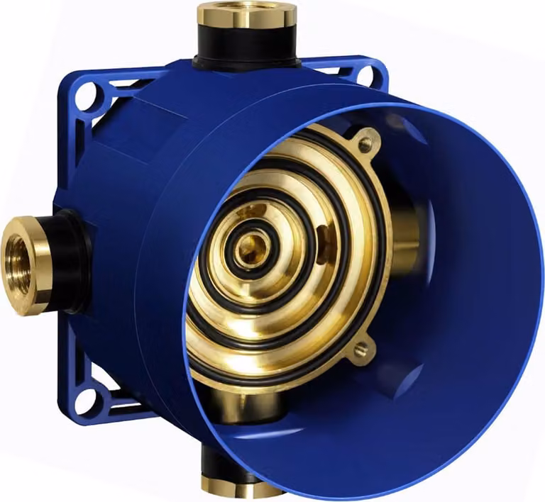 heinrichschulte tec box set per miscelatore da incasso per vasca/doccia monocomando/termostatico