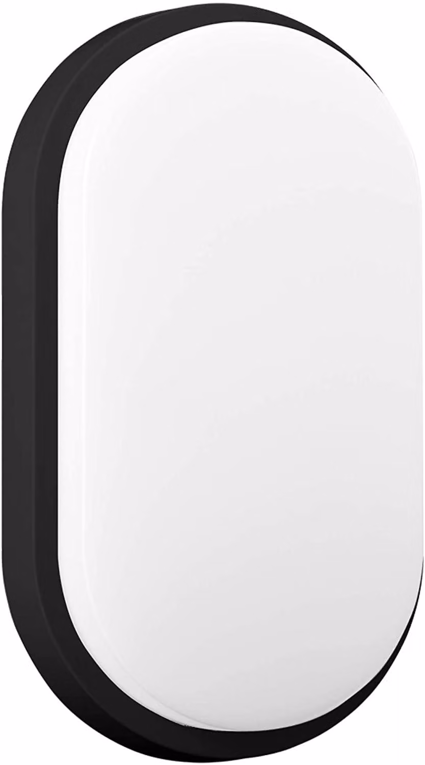 Lampada da parete a LED per esterni, grado di protezione IP54, 4000K, 1100 lumen, con sensore di movimento