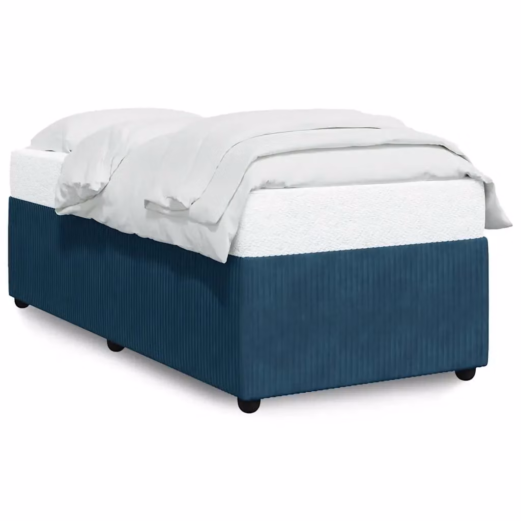 vidaXL Giroletto in Velluto Blu L 90 x P 200 cm – 2
