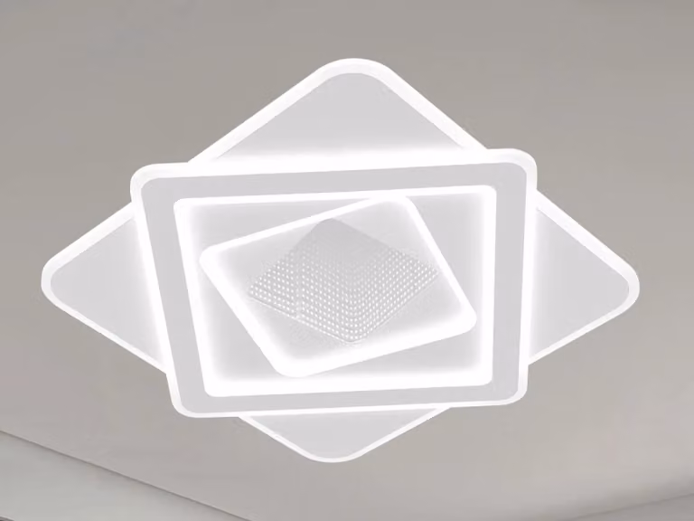 Lampada a sospensione a LED NEDES, 130W, con telecomando - J1355/W