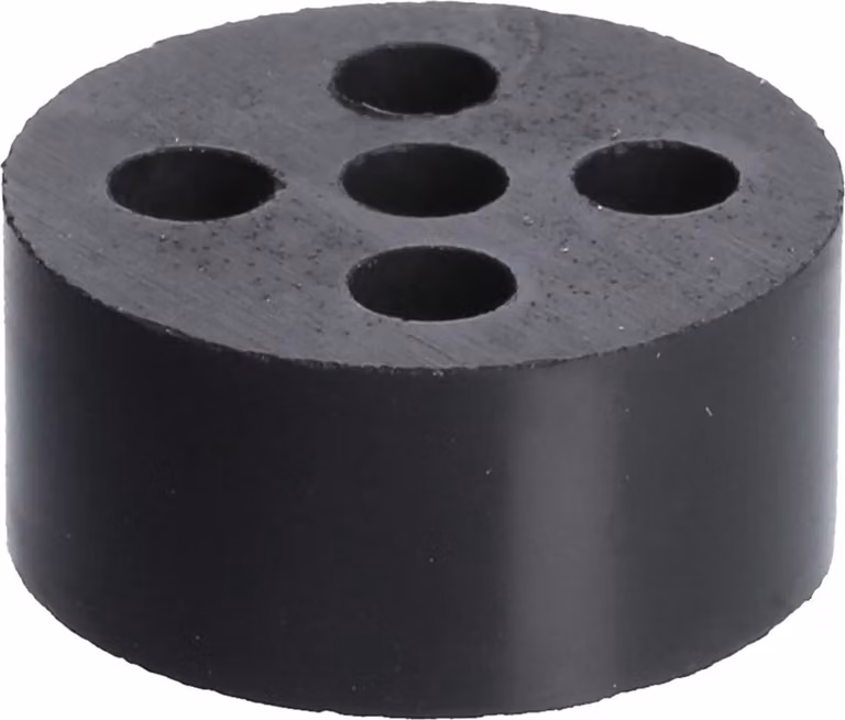 LAPP, inserto multistrato per raccordi M25, modello DIX-M25540, realizzato in gomma nitrilica butilica (NBR), colore nero - 1 pezzo