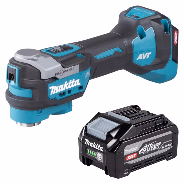 Makita TM 001 GZ Utensile multifunzione a batteria 40 V max. Starlock Max Brushless Solo - senza batteria, senza caricabatterie