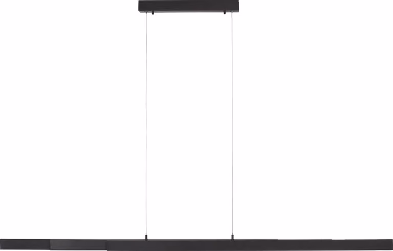 Lampadario a LED LUZI antracite 39 W, bianco caldo, 3315 lm, metallo, dimensioni: 180 x 165 x 5,5 cm, IP20, Leuchten Direkt
