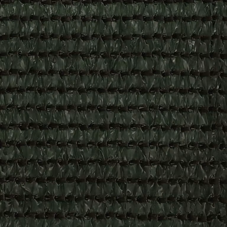 Schermo Frangivista per Balcone Verde Scuro 75x500 cm in HDPE