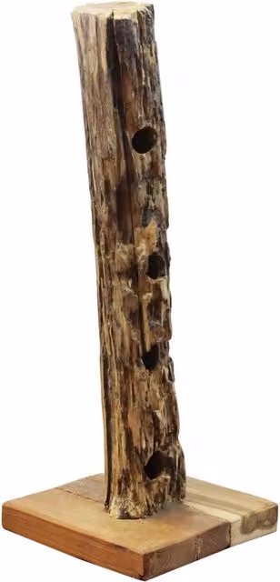 Porta bottiglie in legno rustico - BARAKIEL