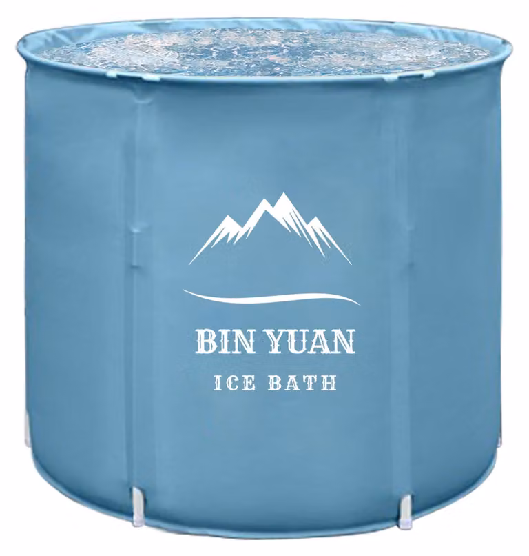 Vasca da bagno pieghevole, rotonda, 70 x 68 cm, portatile, per uso domestico