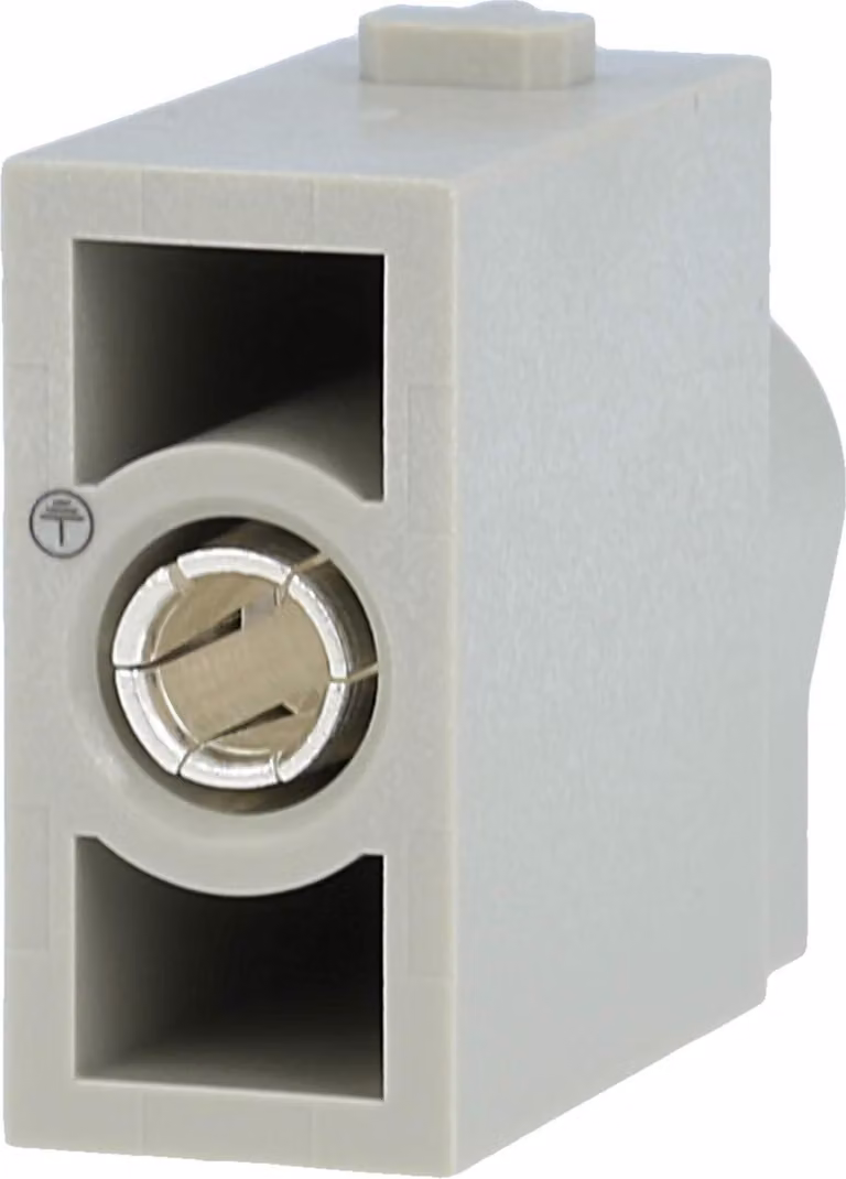 HARTING Han PE modulo inserto femmina (F) connessione a vite, 1 polo sezione 1,5 mm² - 16 mm² - 1 pezzo