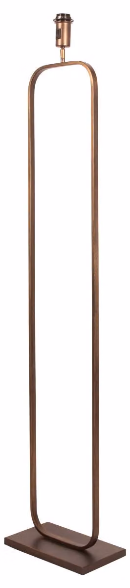 Lampada da terra - bronzo - Stang - metallo - apparecchio singolo - E27 - 4740BR - Steinhauer