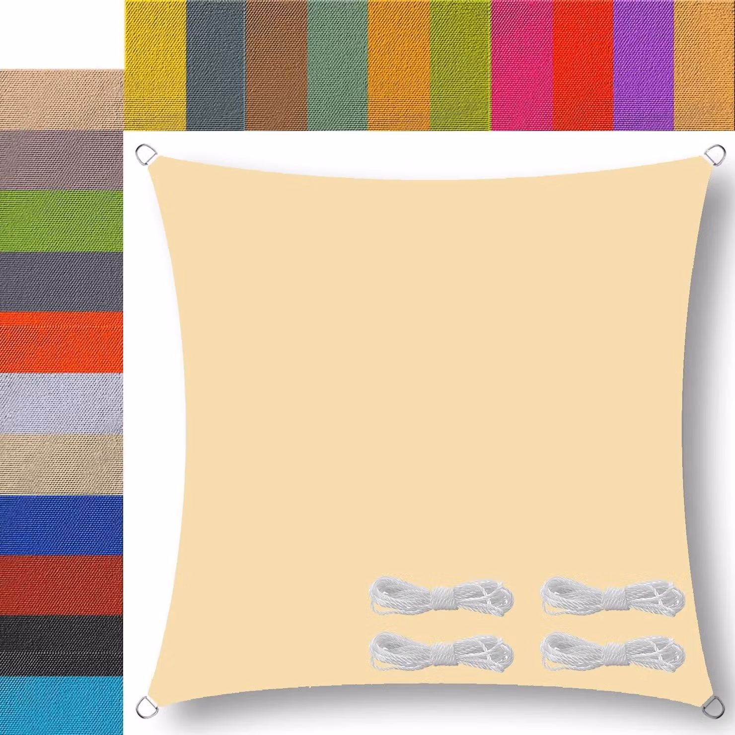 Solidchoice - Schermo impermeabile di dimensioni 2x3,5 metri per uso esterno