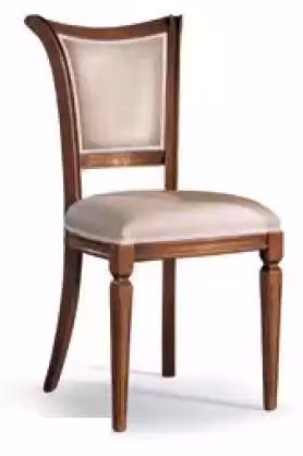 Esszimmerstuhl Stuhl Sessel Sitzer Esszimmer Holz Klassisch Luxus Braun