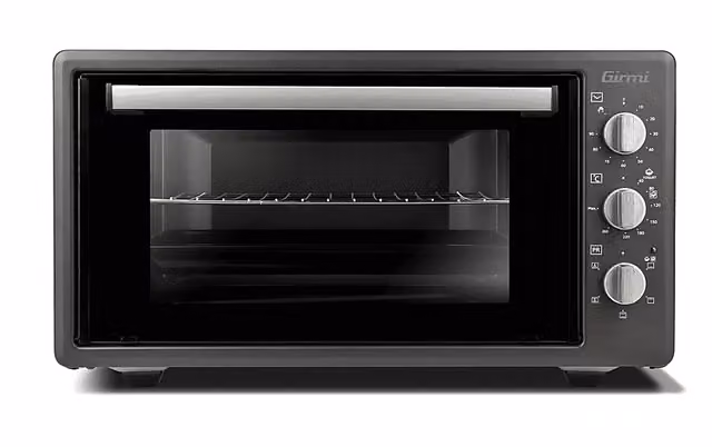 Forno elettrico ventilato con grill Girmi, 45 l, Black, L: 59 cm, P: 32,7 cm, H: 45,5 cm