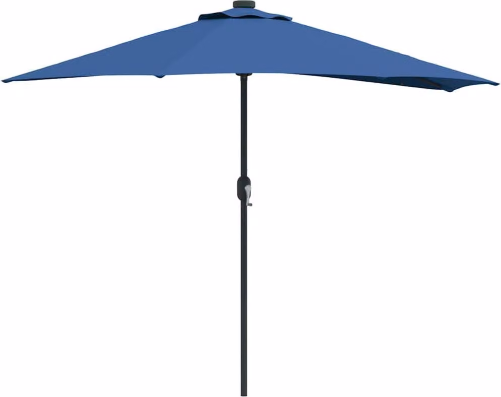 Ombrello da giardino Azzurro 294 x 150 x 224 cm