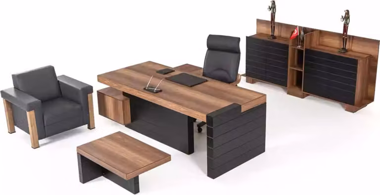 Büromöbel Eckschreibtisch Schrank Couchtische Regale Arbeitszimmermöbel