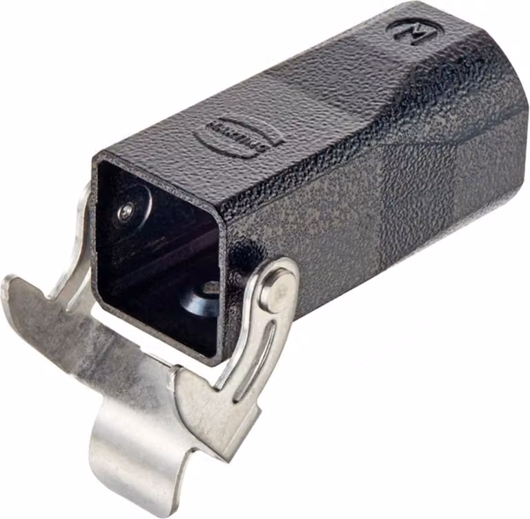HARTING Han 3M Alloggiamento connettore, 1xM25 uscita cavo diritta, con 1 staffa - 1 pezzo