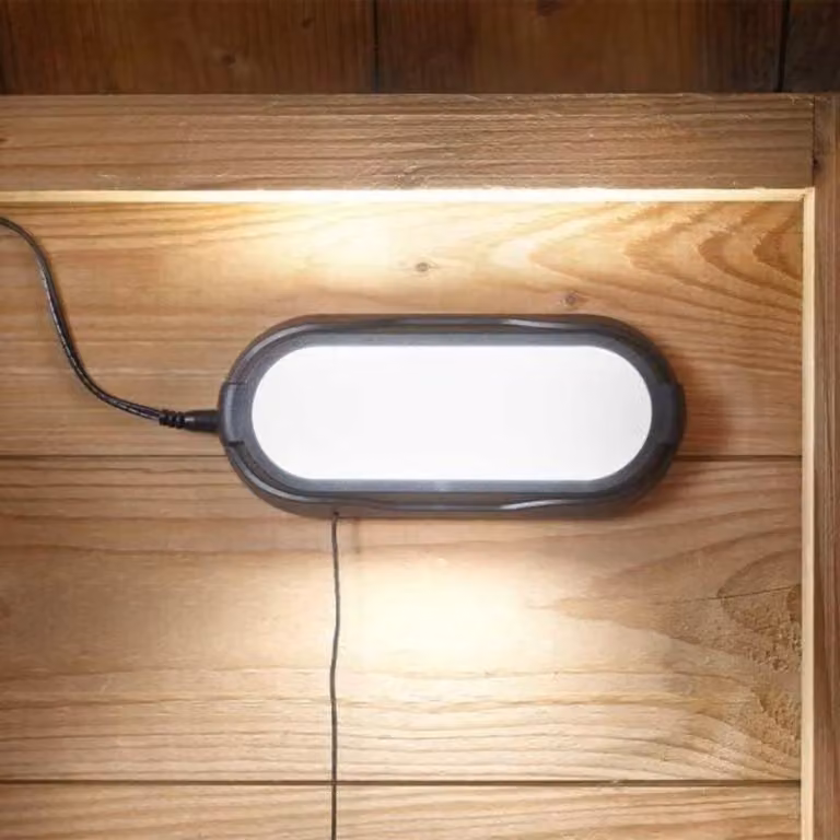 Lampada solare a forma di tettoia, luce bianca molto intensa, LED, per interni ed esterni