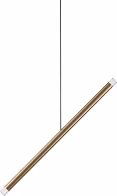 Lodes A-Tube Nano Duo Lampada a Sospensione in Metallo Gold/Brass con Luce LED Warm White