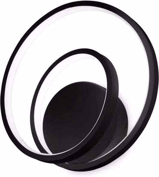 Plafoniera LED Collezione OZ Ideal Lux, Luce Calda 3000K, Nero, Dimmabile – 1