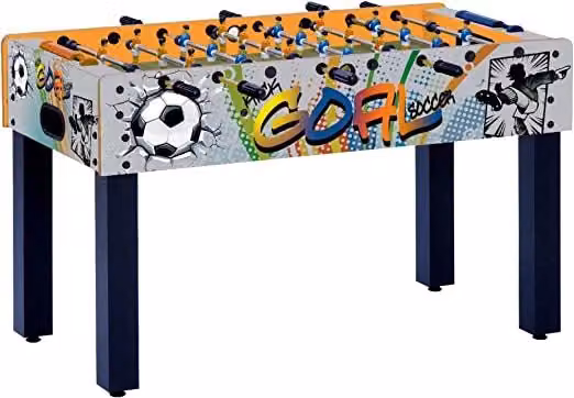 Calcio Balilla Garlando F-1 A.Uscenti Multicolore in Metallo