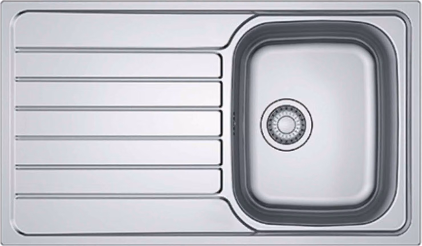 Lavello da incasso Franke Spark, SKL 611-86 acciaio inox lino