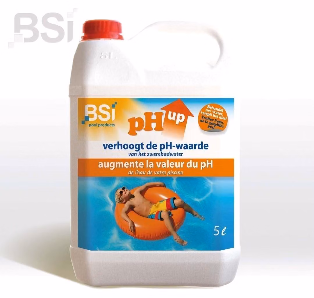 Liquido Ph up 5 litri Poolpflege - Bsi