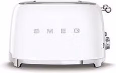 Tostapane Smeg 50 Style 4x4 da 2000W Bianco TSF03WHEU