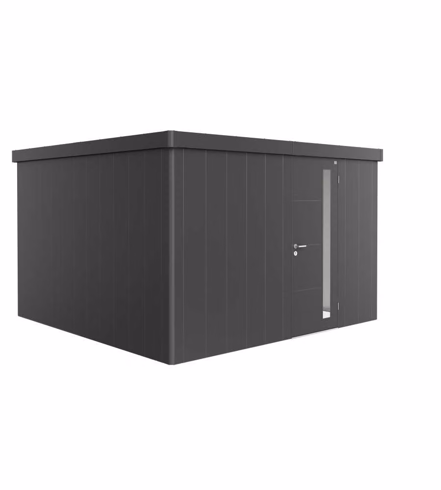 Casetta Neo 4D porta standard, grigio scuro metallizzato