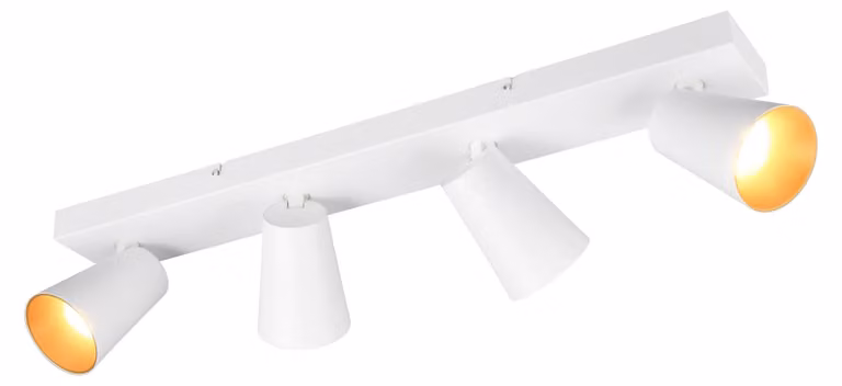 Lampade TRIO - Faretto SHARP DH 8x16 cm bianco da soffitto