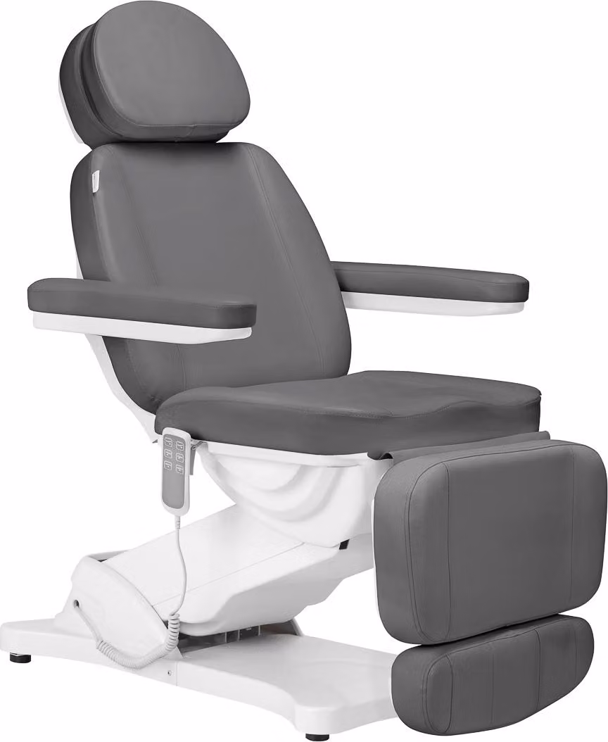 Sillon Classic Sedia cosmetica elettrica 3 motori Grigio