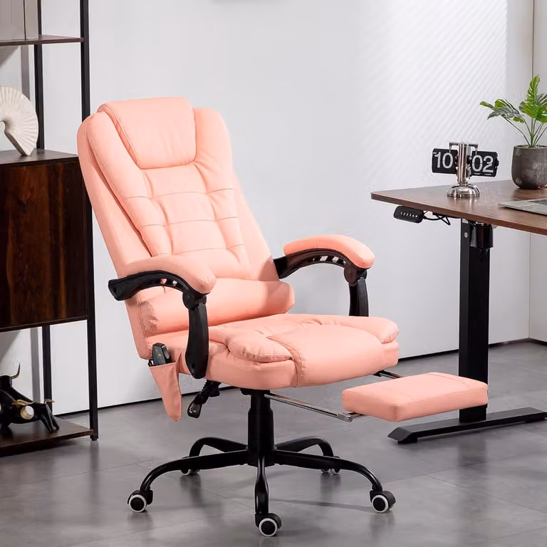 Sedia da ufficio - Sedia per ufficio - Sedia da lavoro - Sedia ergonomica - Sedia massaggiante - Funzione massaggio a 7 punti