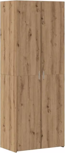 Credenza 2 pz | Madia | Buffet da pranzo | Armadio da pranzo Rovere artigianale 70 x 42,5 x 185 cm