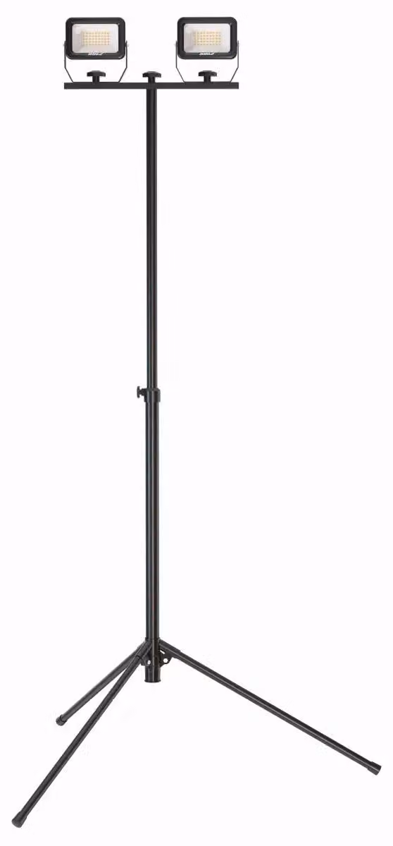 Lampada Per Officina 2X30W Smd Led, 2X3300Lm, Treppiede, Ip65 Dedra L1074-32