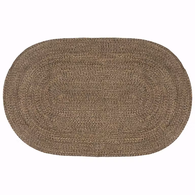 Tappeto in juta vidaXL moderno nero per soggiorno e camera da letto L: 205 cm, P: 305 cm