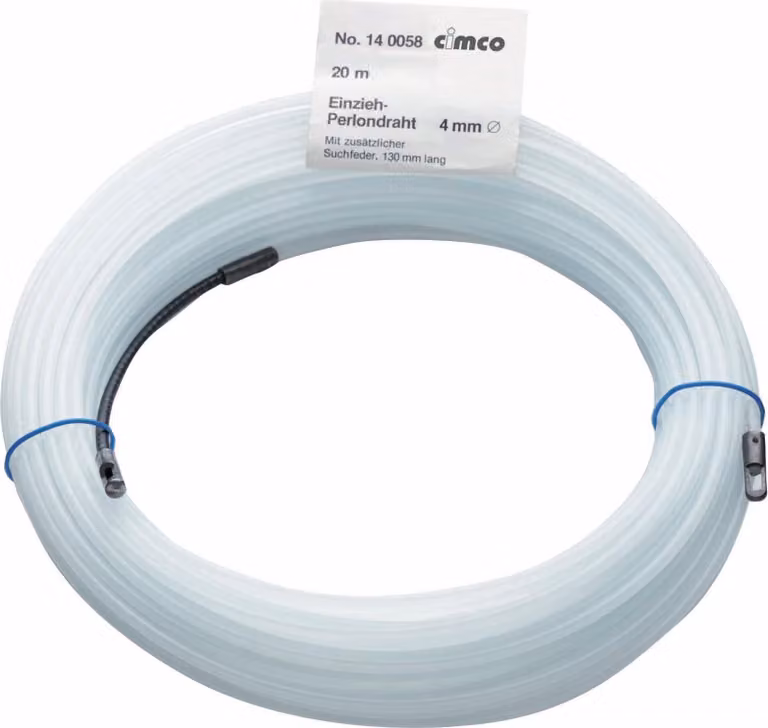 Cavo di trazione Cimco Perlon 5m, lunghezza circa 130 mm, resistenza alla trazione 900 N 140052