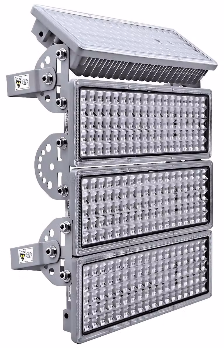Faretto a LED da 400W, 6500K, 56000 lumen, regolabile, grado di protezione IP67