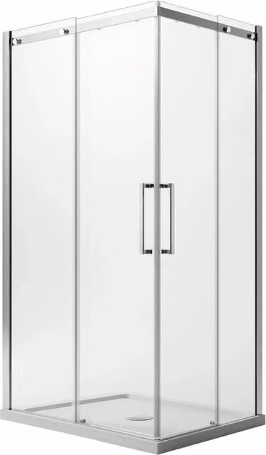 Box Doccia Rettangolare 70x75CM H200 Vetro Trasparente 8mm Sinistra con EasyClean mod. Prime Corner