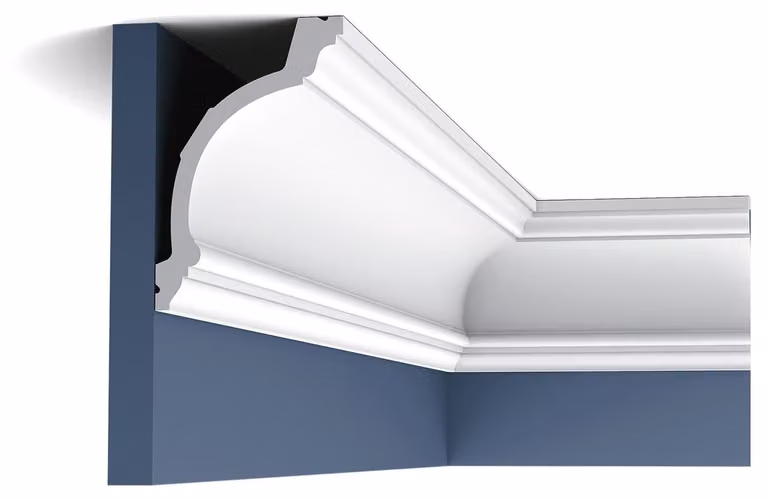 Orac Decor C217 Modanatura angolare Luxxus Modanatura decorativa Modanatura per stucchi Modanatura decorativa Modanatura per soffitti e pareti Classic | 2 metri